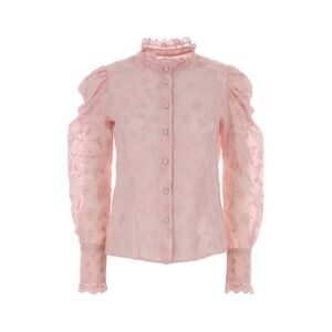 Isabel Marant Women Pink Cotton Blend Zorica Shirt